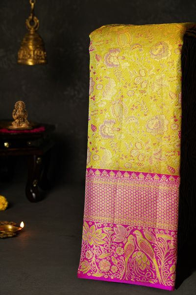 Classic Gold Zari Saree